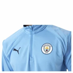 Puma MCFC Warmup Midlayer Blue Blå Sale