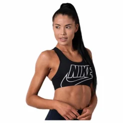 Nike Medium Futura Bra White/Black Svart Sale
