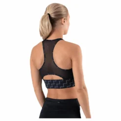 Medium Pad Bra High Neck Neo Black*Nike New
