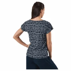 Melanie Capsleeve Blue/Patterned*Holebrook Online