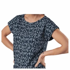 Melanie Capsleeve Blue/Patterned*Holebrook Online