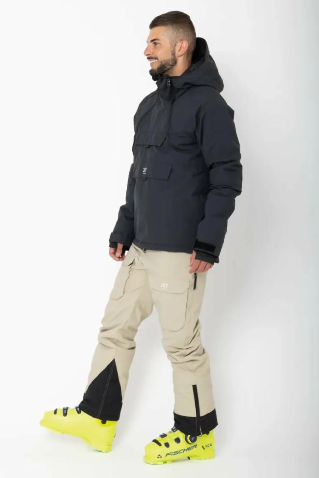 2117 of Sweden Men’S Light Padded Ski Jacket Nelkerim Black New
