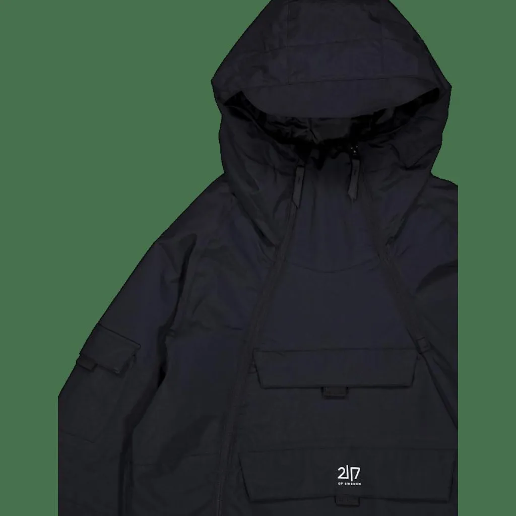 2117 of Sweden Men’S Light Padded Ski Jacket Nelkerim Black New