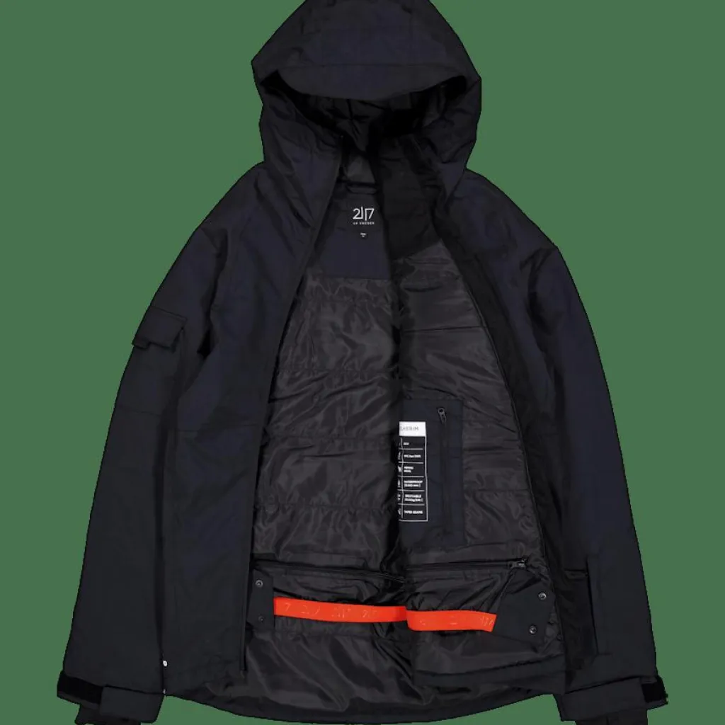2117 of Sweden Men’S Light Padded Ski Jacket Nelkerim Black New