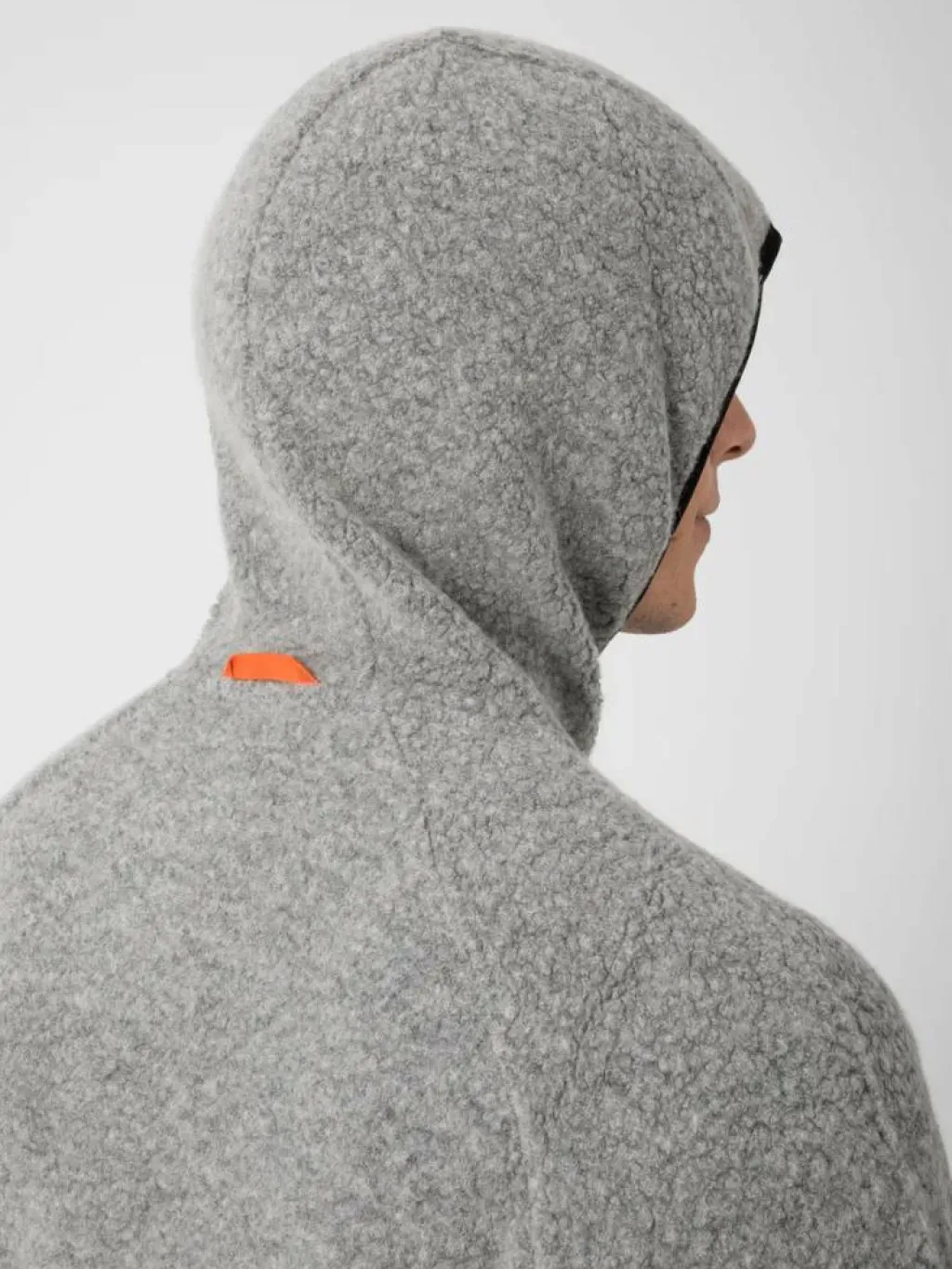Men’S Wool Pile Hoodie Skord Grey*2117 of Sweden Clearance