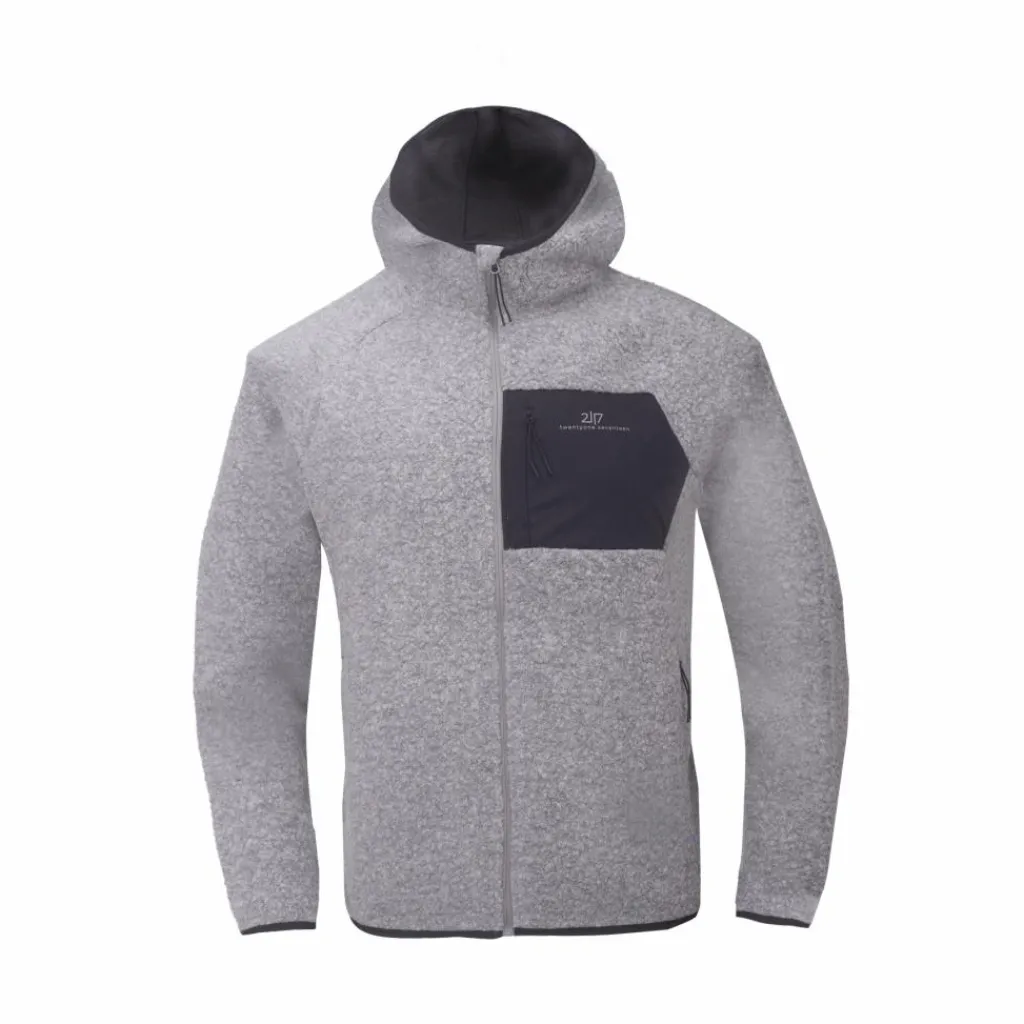 Men’S Wool Pile Hoodie Skord Grey*2117 of Sweden Clearance