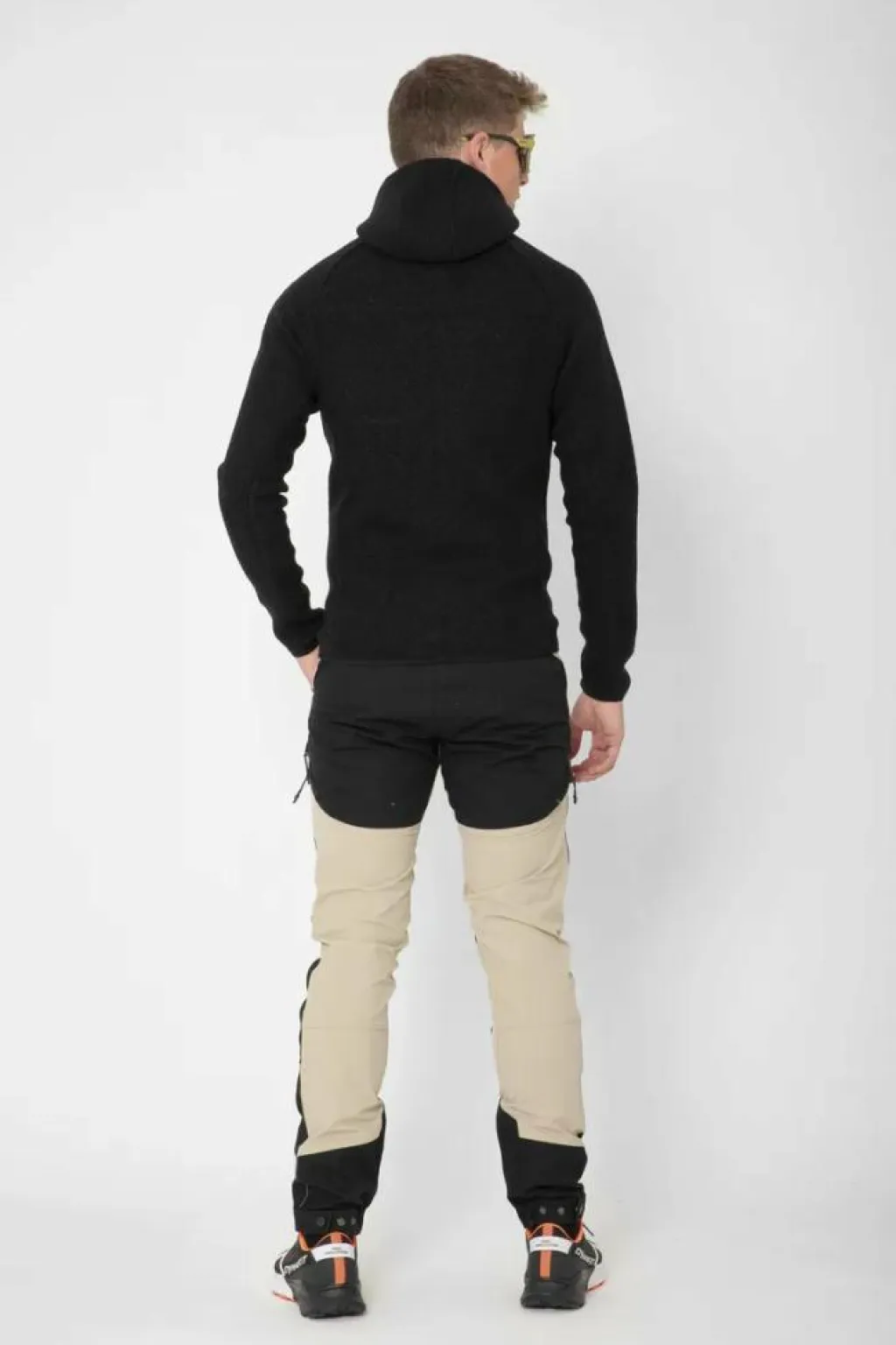 Men’S Wool Pile Hoodie Skord Black*2117 of Sweden