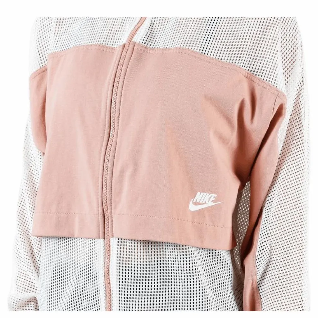 Nike Mesh Jacket Red Rosa Discount