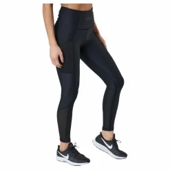 Gavelo Mesh Pocket Leggings Black Svart New