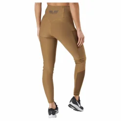 Gavelo Mesh Pocket Leggings Dark Brown Brun Sale