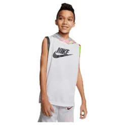 Mesh Top Jr White*Nike