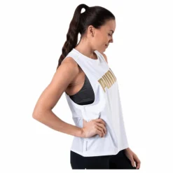 Metal Splash Adjustable Tank White*Puma New