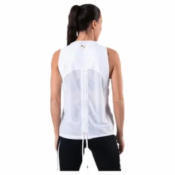 Metal Splash Adjustable Tank White*Puma New