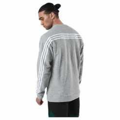 adidas Mh Lw Ft Crew White/Grey Grå Best