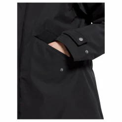 Didriksons Mia Wns Parka L Black Svart Sale