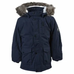 Name It Mibis Parka Jacket Pb Blue Blå Clearance