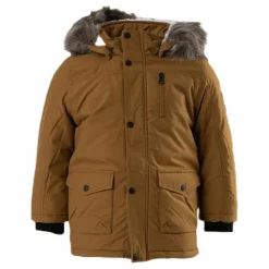 Mibis Parka Jacket Pb Brown*Name It Best