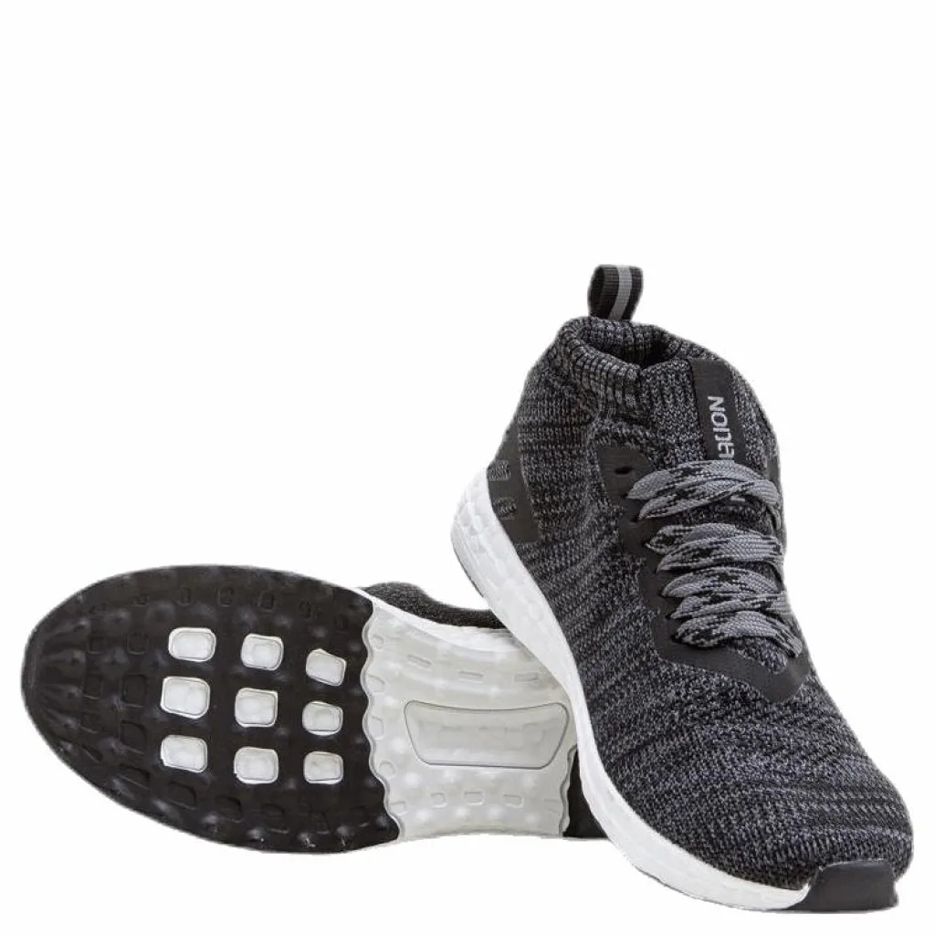 Mid Cut Sport Sneakers Ahil White/Black*Nonation