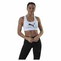 Puma Mid Impact 4Keeps Bra White Vit Online