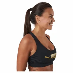 Mid Impact Fit Bra Black-metallic*Puma New