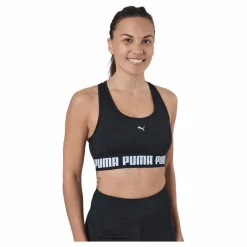 Puma Mid Impact Strong Bra Svart Hot