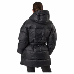 Mid Length Beltet Coat Black*Svea New