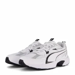 Puma Milenio Tech White- Black- Sil Vit Discount