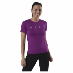 Nike Miler Run Division Top SS Purple Lila Outlet