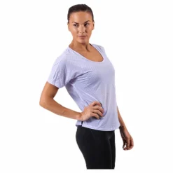 Nike Miler Top SS Breathe Blue Blå Outlet