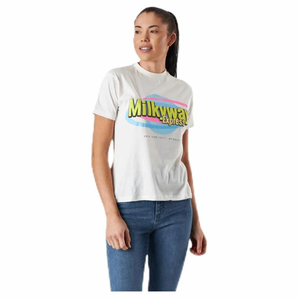 Svea Milkyway Tee White Vit Clearance