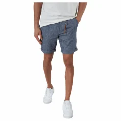 Jack & Jones Milton Chino Shorts Akm Linen Blue Blå Outlet
