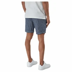 Jack & Jones Milton Chino Shorts Akm Linen Blue Blå Outlet