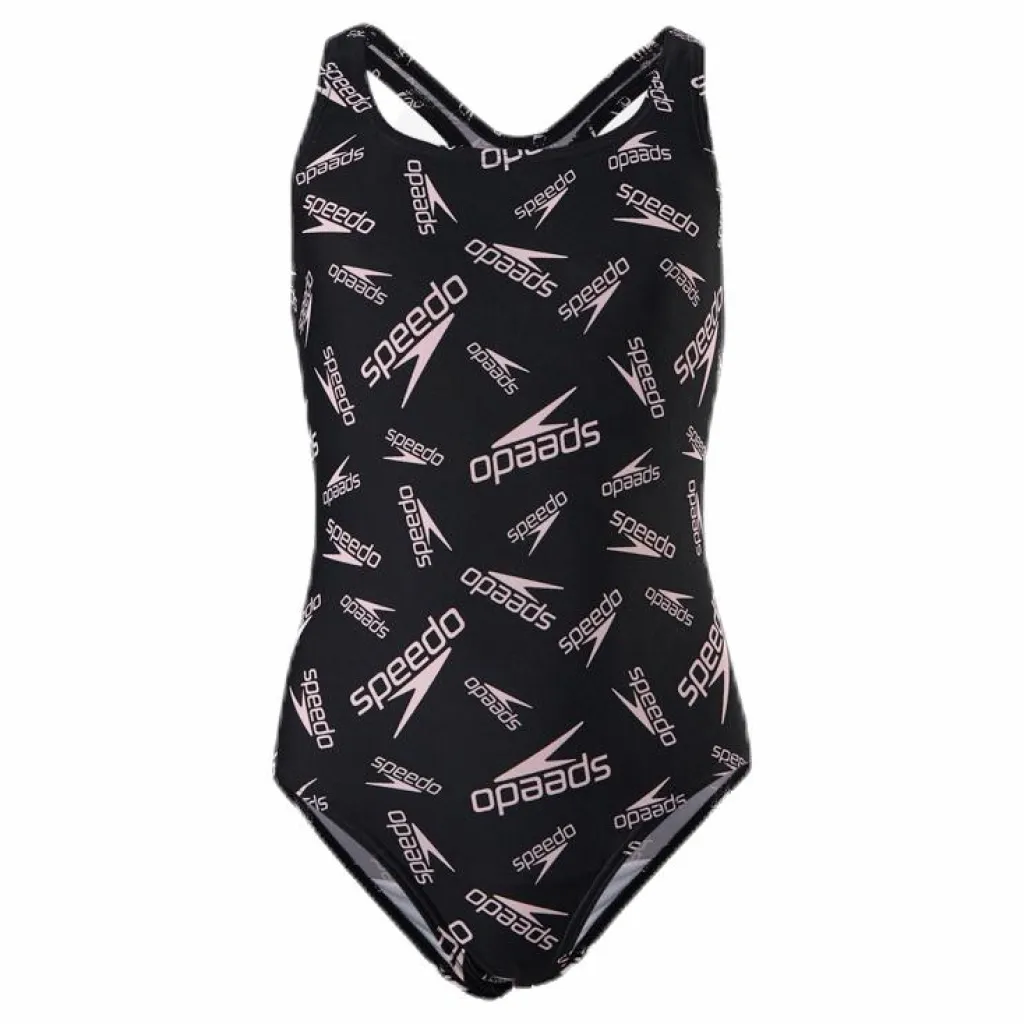 Speedo Minnie Mouse Allover Medalist Black Svart Sale