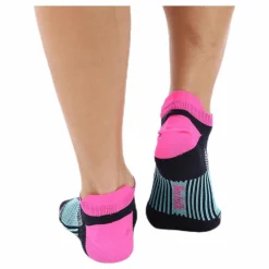 Norfolk Mirenda Thin Running Sock Low-cut Pink/Black Rosa och Svart Clearance