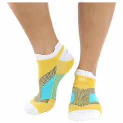 Norfolk Mirenda Thin Running Sock Low-cut White/Yellow Vit och Gul Discount