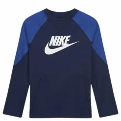 Mixed Material Crew Junior Blue*Nike Sale