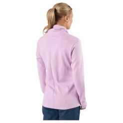adidas Mélange High Mock Golf Pullover Bliss Lilac Mel Rosa Best