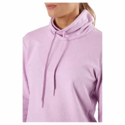 adidas Mélange High Mock Golf Pullover Bliss Lilac Mel Rosa Best