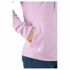 adidas Mélange High Mock Golf Pullover Bliss Lilac Mel Rosa Best