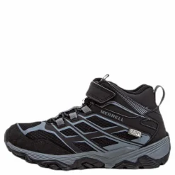 Merrell Moav Mid WP Kid Black Svart Hot