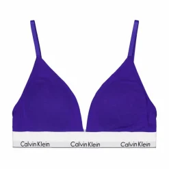 Modern Cotton Lght Lined Trian Blue*Calvin Klein Discount