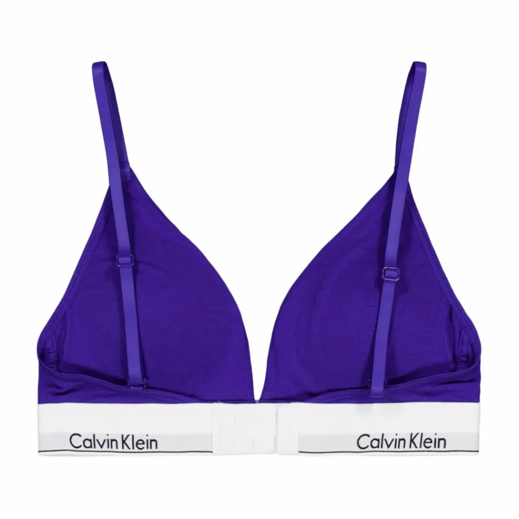 Modern Cotton Lght Lined Trian Blue*Calvin Klein Discount
