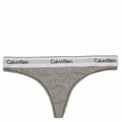 Modern Cotton Thong Grey*Calvin Klein Sale