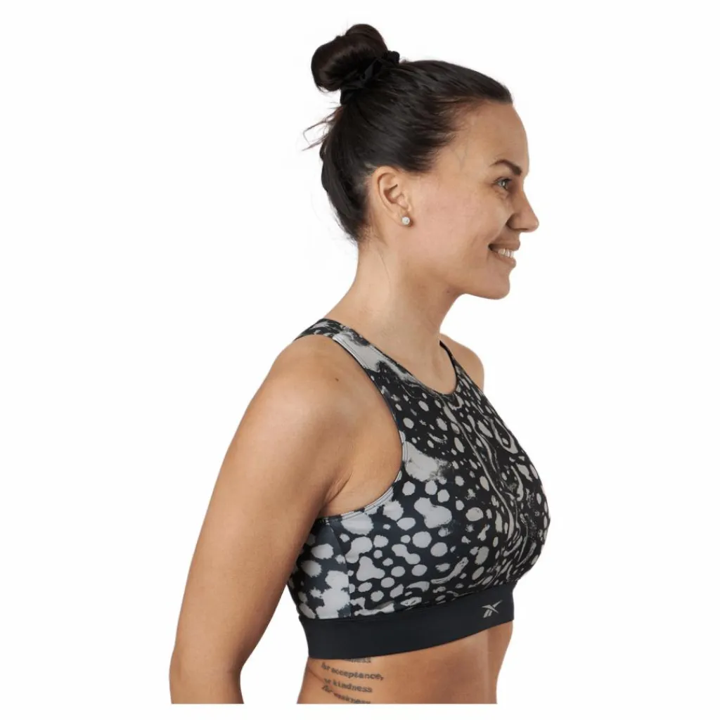Reebok Modern Safari Bralette Nghblk Flerfärgad Best