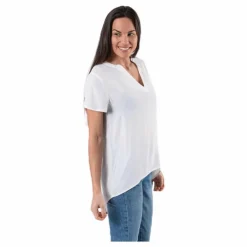 Only Molly Ss V-Neck White Vit Discount