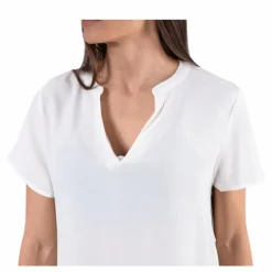 Only Molly Ss V-Neck White Vit Discount