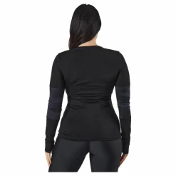 Mons Royale Cornice Long Sleev Black Svart Clearance