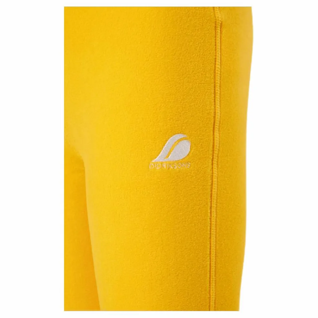 Didriksons Monte Kids Pant 5 Yellow Gul Hot