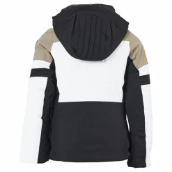 8848 Altitude Montrose Jr Jacket Fallen Rock Beige, Vit och Svart Clearance