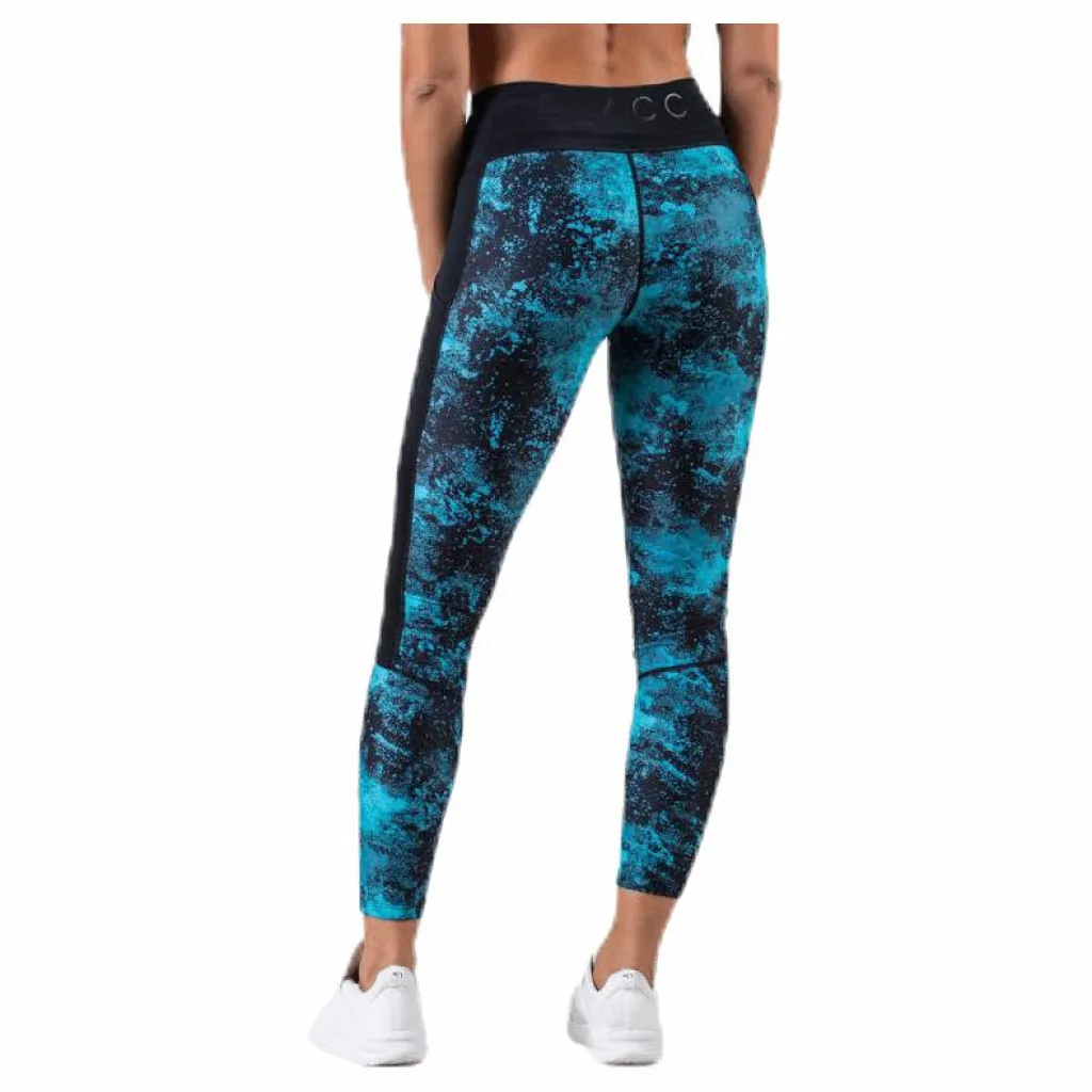 BLACC Moon Limited Compression Tights Blue Blå Discount